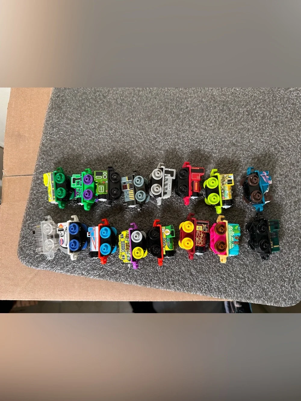 Thomas The Train & Friends Micro Trains Minis Lot  of 16 Retro Miniatures